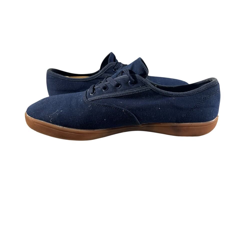 WHITIN Men’s W87 Minimalist Barefoot Navy Blue Canvas Sneakers Size 42 US 9.5 - Picture 7 of 9